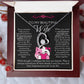 [FOR WIFE] Spark her joy, bring smiles of excitement, and honor your special bond with the Forever Love Necklace.
