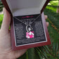 [FOR WIFE] Spark her joy, bring smiles of excitement, and honor your special bond with the Forever Love Necklace.
