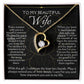 [FOR WIFE] Remind her of your endless love, Make her heart flutter, and celebrate your cherished bond with the Forever Love Necklace.