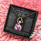 [FOR WIFE] Spark her joy, bring smiles of excitement, and honor your special bond with the Forever Love Necklace.