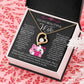 [FOR WIFE] Spark her joy, bring smiles of excitement, and honor your special bond with the Forever Love Necklace.