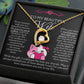 [FOR WIFE] Spark her joy, bring smiles of excitement, and honor your special bond with the Forever Love Necklace.
